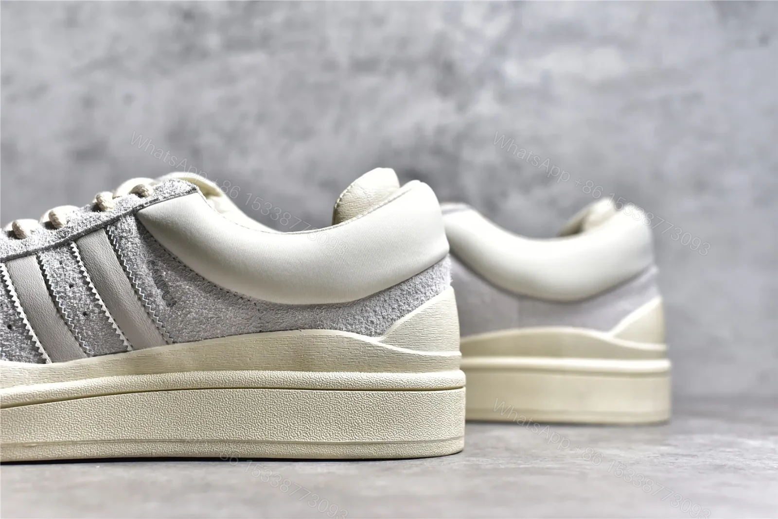 View 4 of Bad Bunny x Adidas Campus Light “Cloud White” Reps