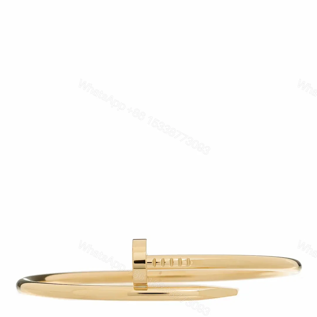 Classic 18K Gold Cartier Juste Un Clou Bracelet — view 1