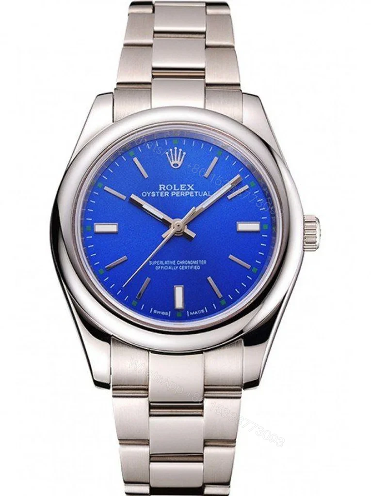 Replica Rolex Oyster Perpetual Date Blue Dial REP016835 41 mm — view 1