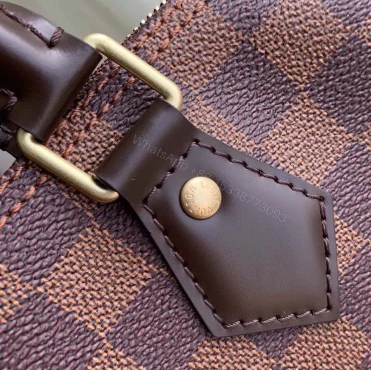 View 5 of Louis Vuitton Speedy Bandoulière 30 Damier Ebene 30Cm N41366