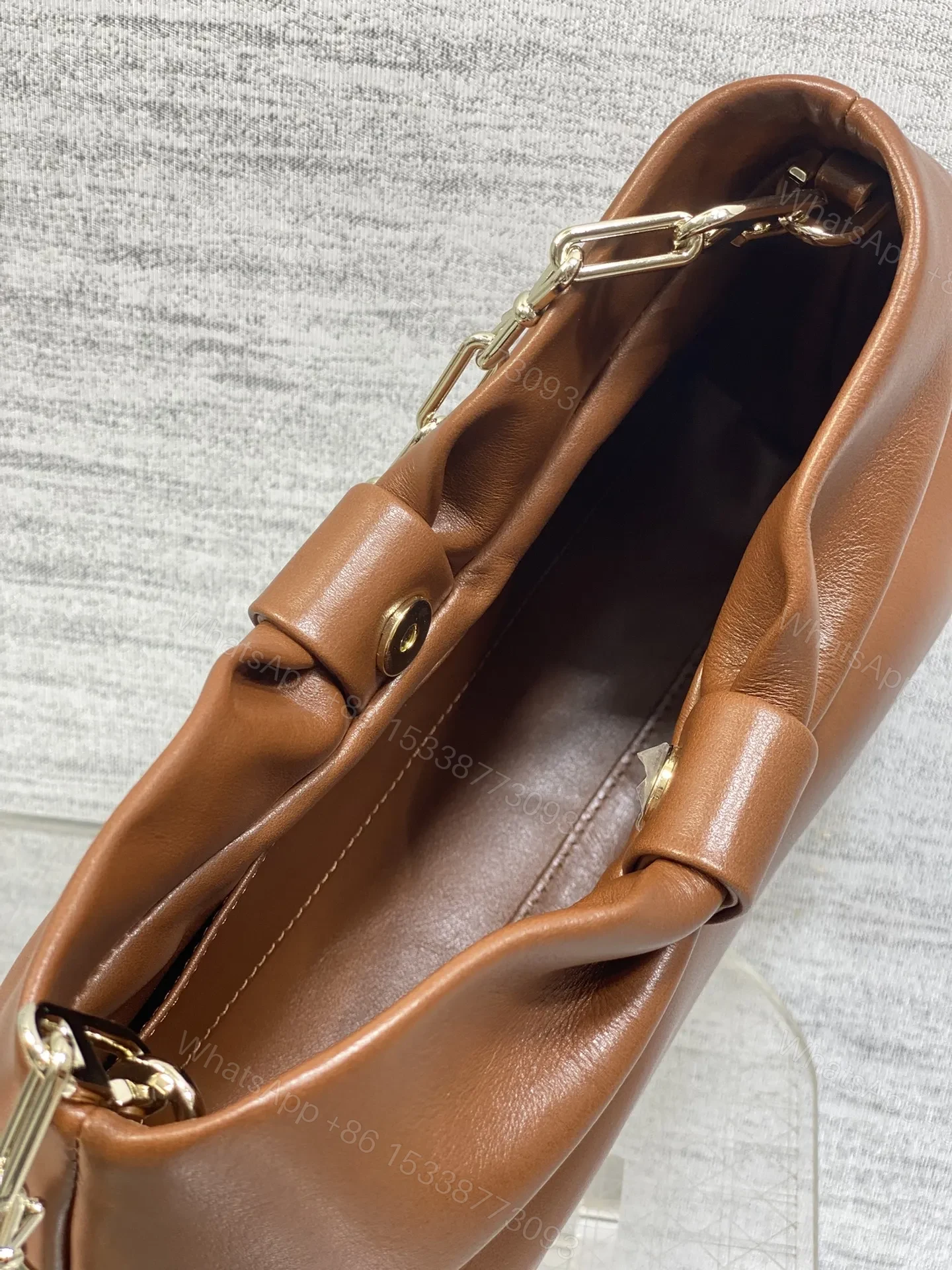 View 7 of Dior Bow Bag Small Brown