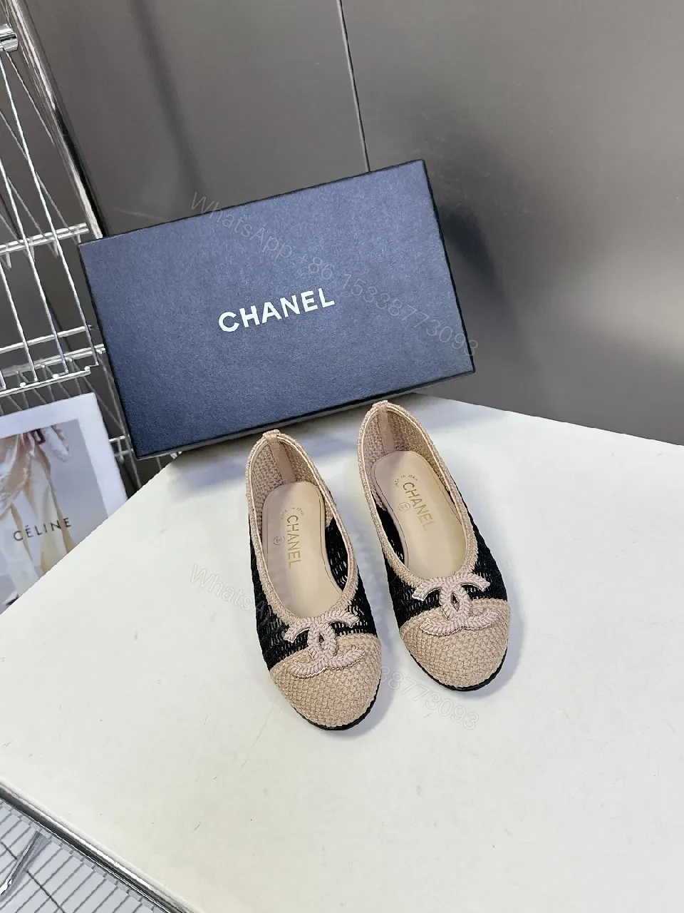 Chic Espadrille Loafers: Luxe Knit, All-Day Comfort — view 1