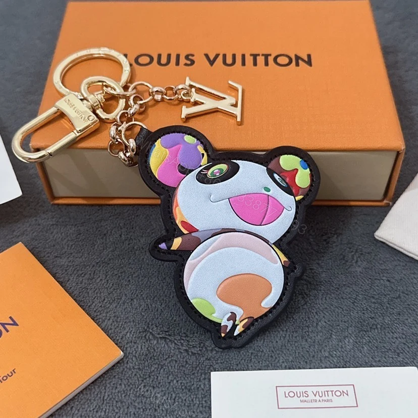 View 6 of Louis Vuitton Lv Key Holder And Bag Charms