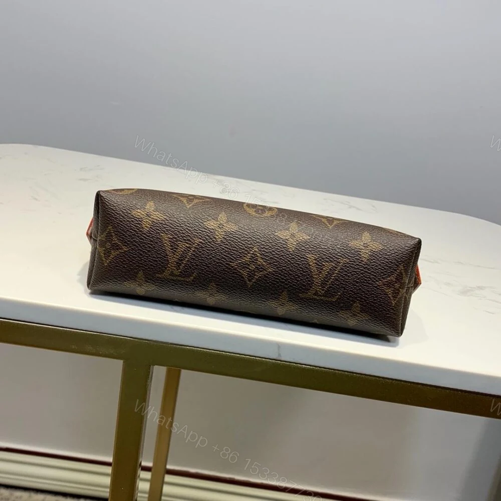 View 6 of Louis Vuitton Cosmetic Pouch PM Monogram Canvas 19cm LV M47515