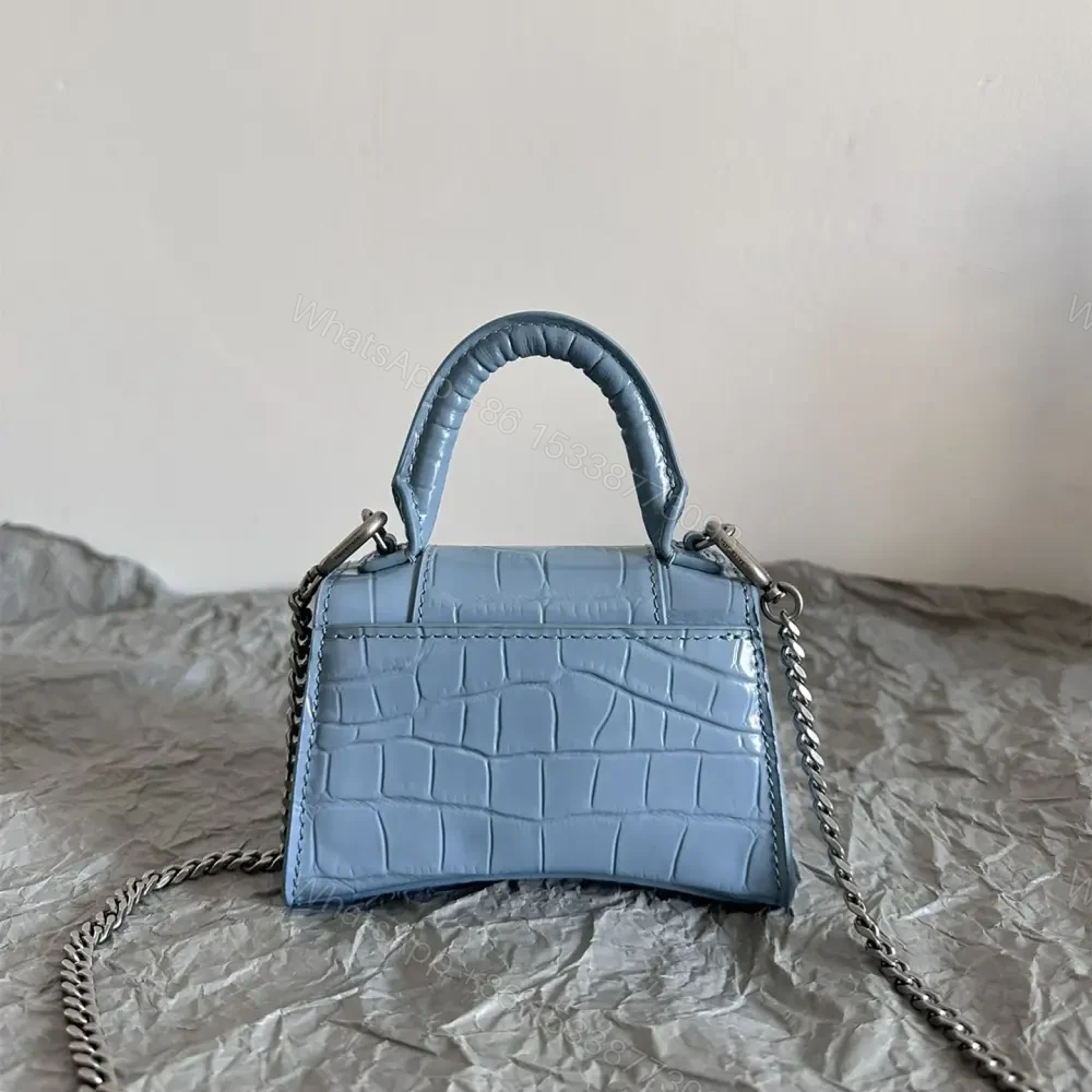 View 2 of 高仿Balenciaga*Nano系列迷你沙漏包藍色