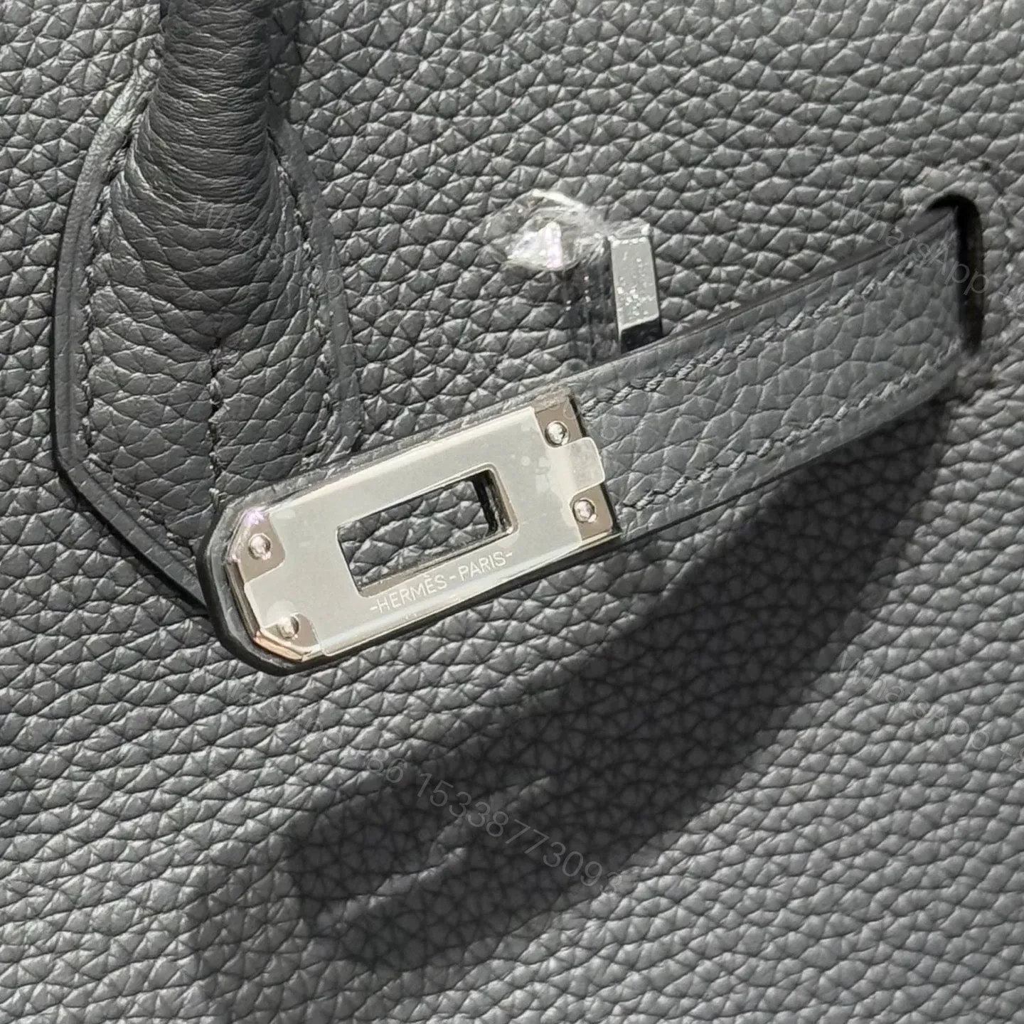 View 5 of HN 25 IN CHARCOAL GRAY SILVER HARDWARE