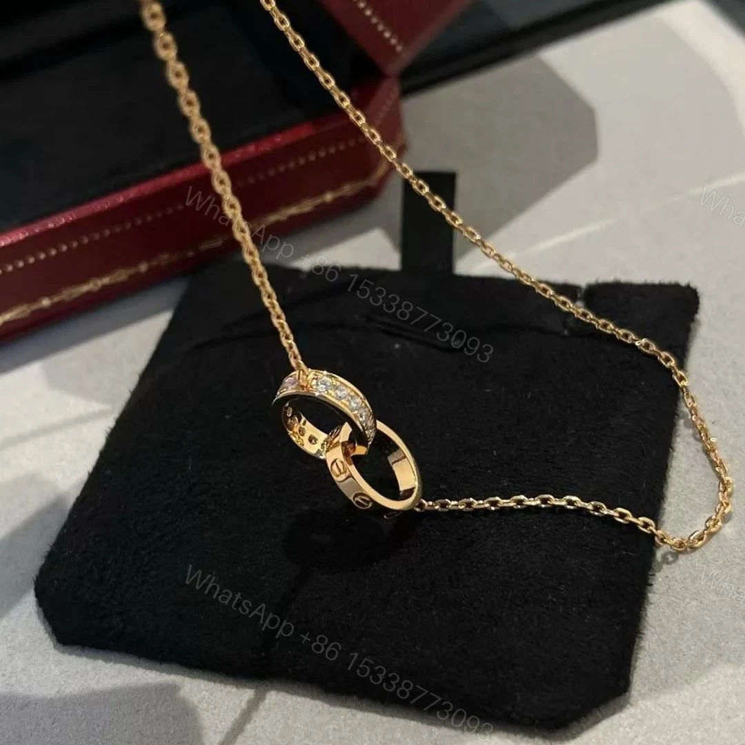 View 3 of Cartier Love Necklace, Diamonds