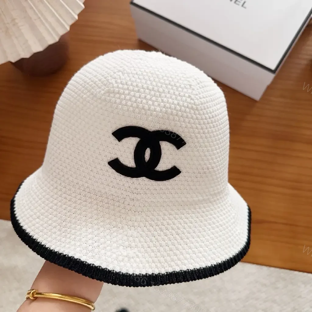 View 9 of Knit Bucket Hat with Signature Interlocking Logo