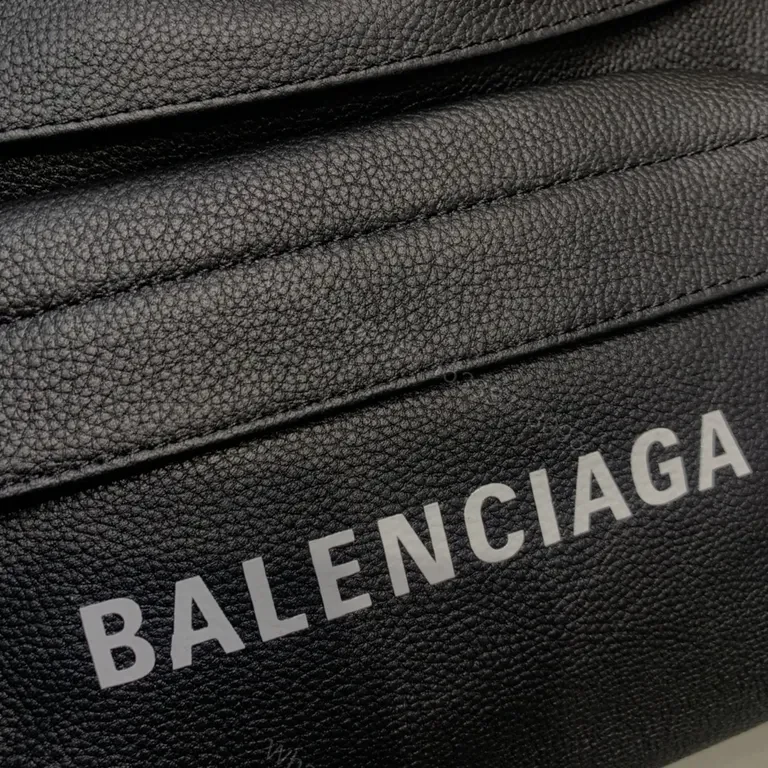 View 6 of Pebble Leather Belt Bag â€” Street-Chic Luxury, Logo-Bold