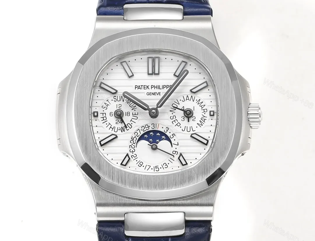 View 2 of Patek Philippe Nautilus Blue Strap Watch