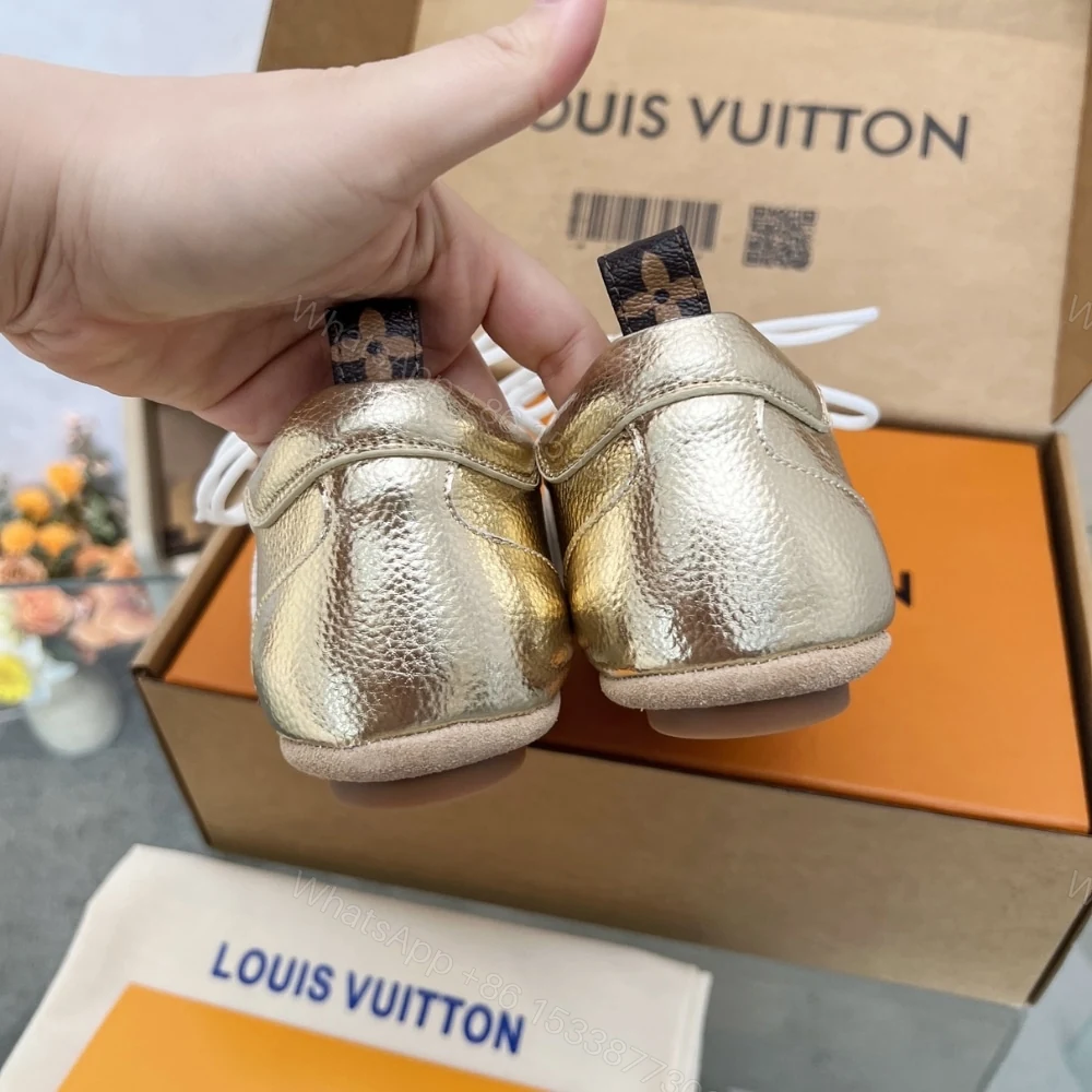 View 7 of Louis Vuitton LV Sneakerina Gold 1AICAN