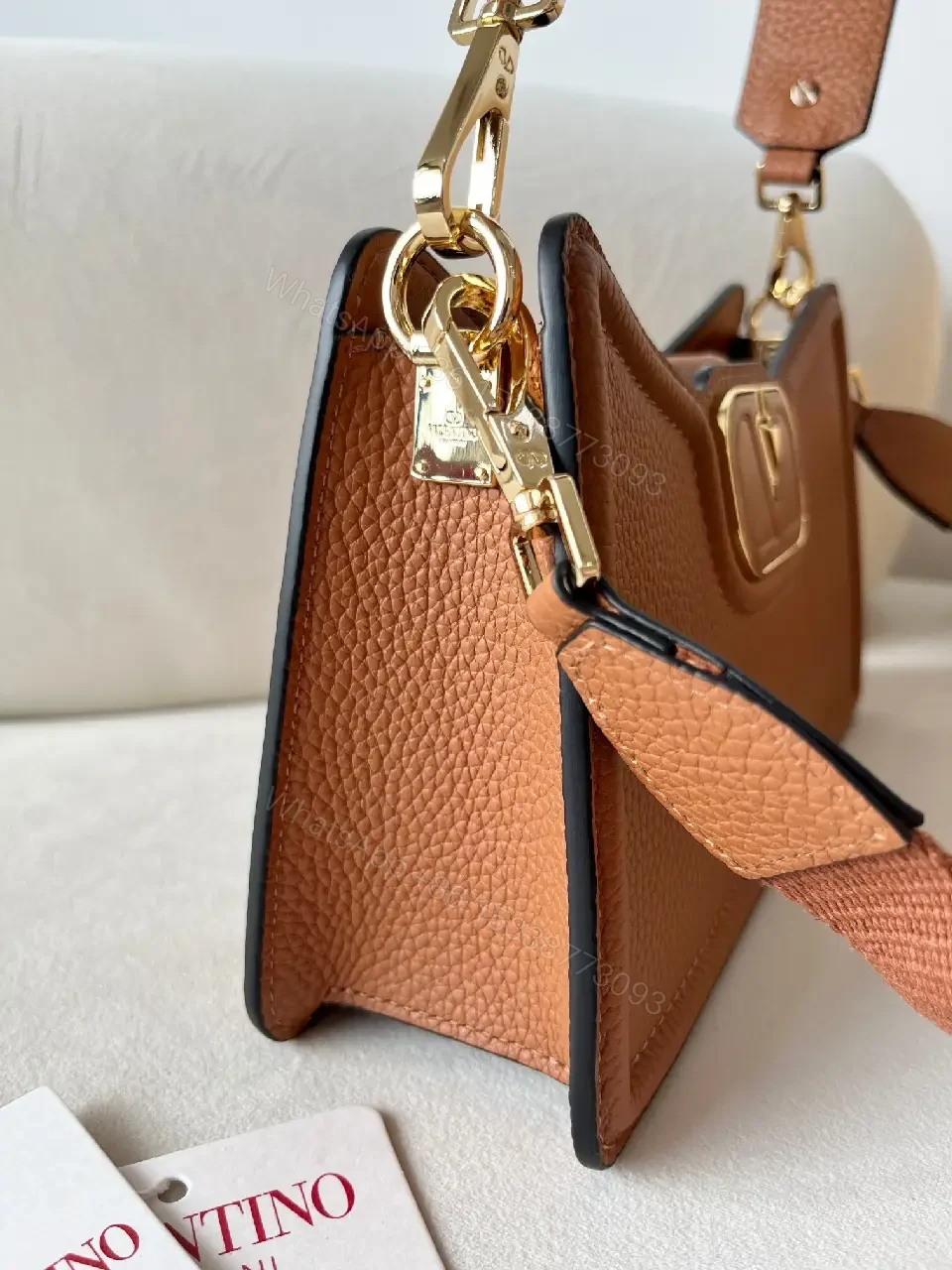 View 10 of Pebbled Leather Crossbody: Structured Chic, Everyday Luxury