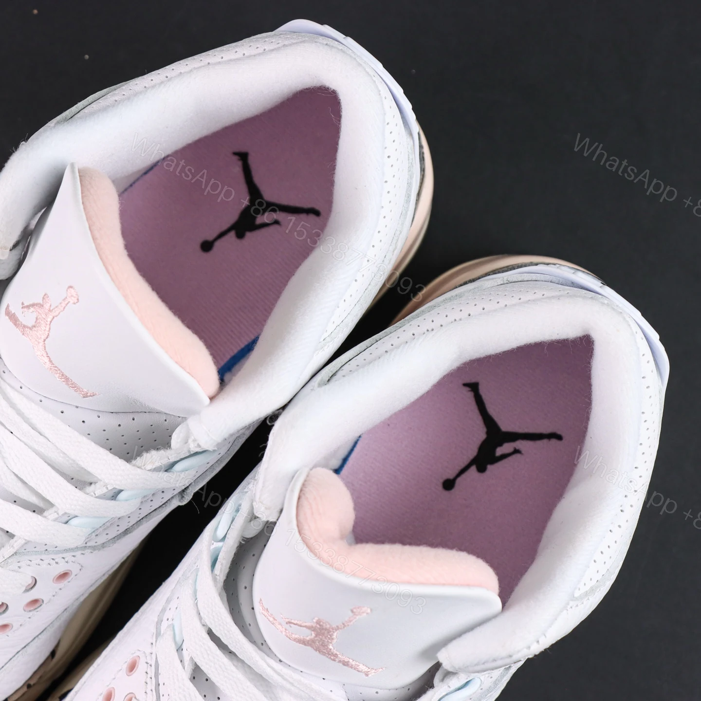 View 4 of Air Jordan 3 Retro Neapolitan Dark Mocha