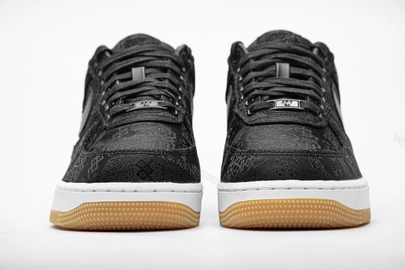 View 4 of Fragment Clot x Nike Air Force 1 PRM Black CZ3986-001