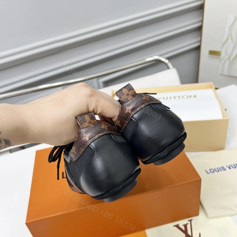 View 5 of Louis Vuitton LV Sneakerina Monogram Black 1AHNDO