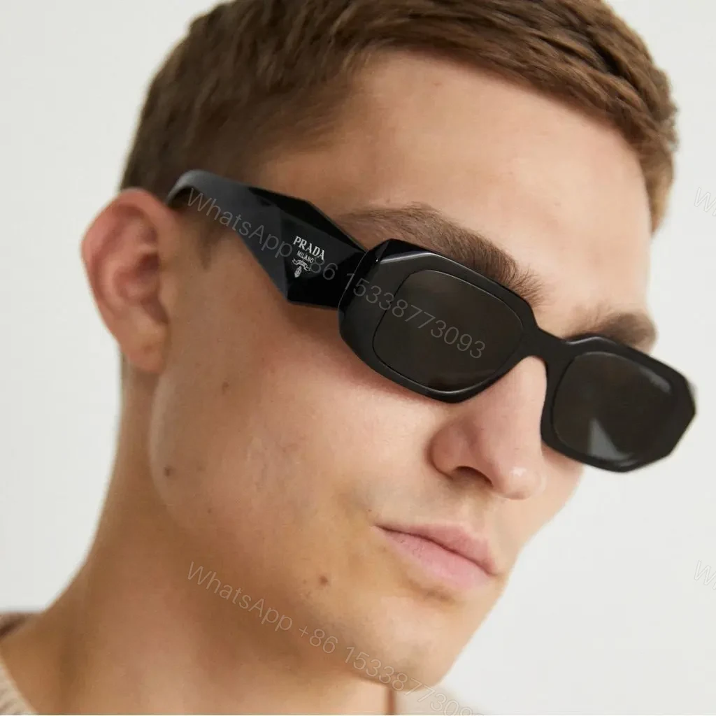 View 5 of Prada Unisex Sunglasses Black UV Protection