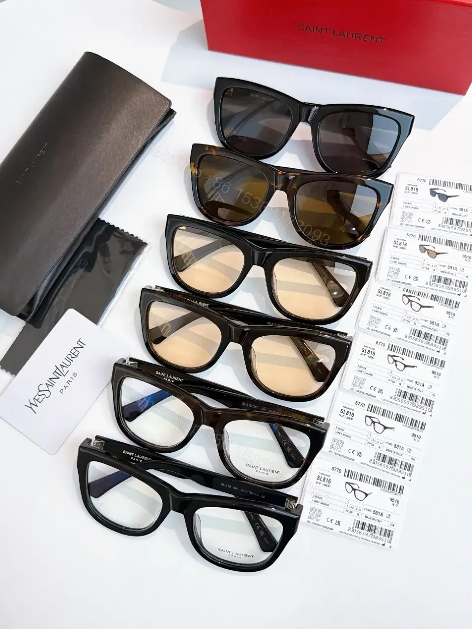 View 10 of Oversized Cat-Eye Sunglasses: Gradient UV 100% Protection