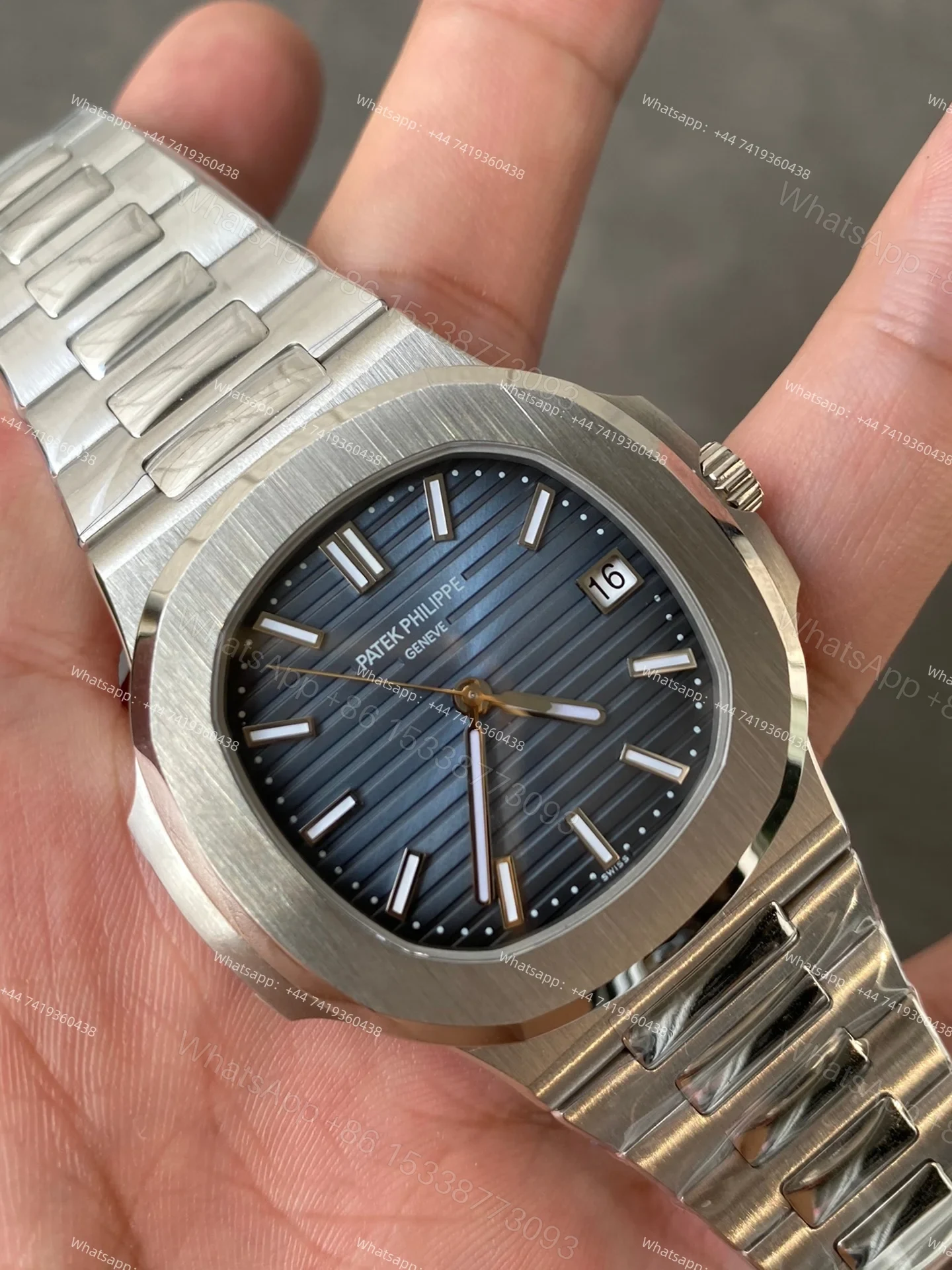 View 4 of Patek Philippe Super Clone Nautilus 5811/1G-001 — Blue Dial 41MM