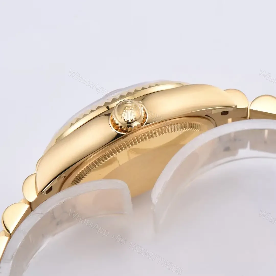 View 7 of Super Clone Rolex Datejust Red Gradient Dial 36MM President Bracelet 278278-0049