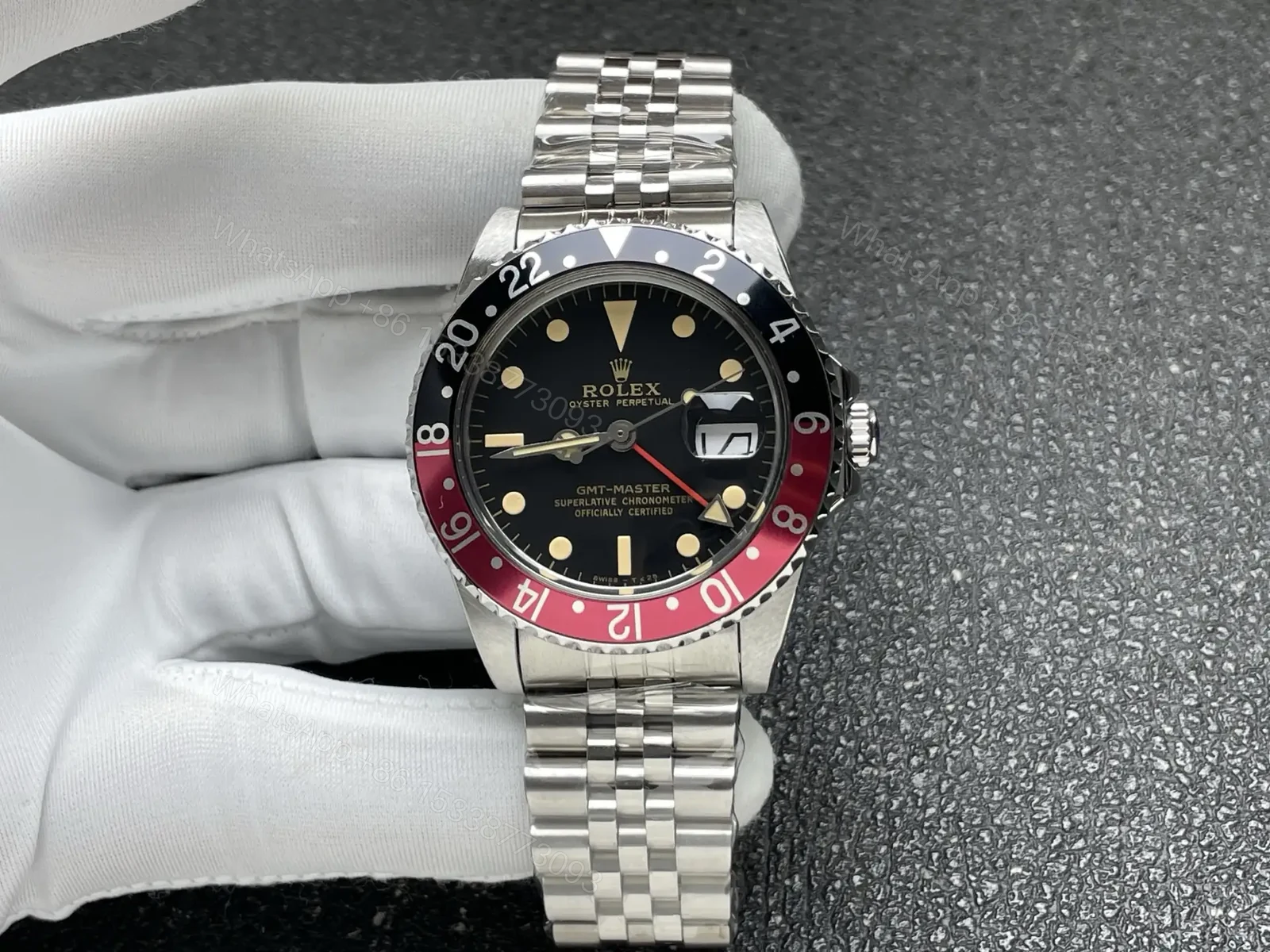 Rolex GMT-Master II Coke Watch Oyster Bracelet Ultimate 40MM 16710-Coke — view 1