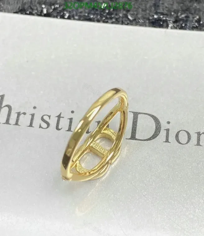 View 4 of CD Dior Gold Ring for Women – Model LJ28767