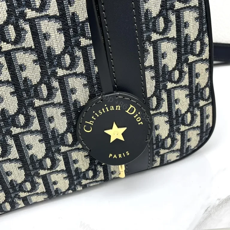 View 9 of Dior Jacquard Mini Bag: Monogram, Structured Style, Crossbody