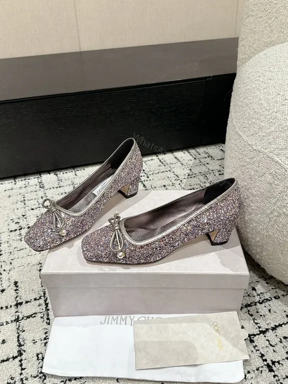 View 6 of Glitter Bow Ballet Flats â€” All-Day Comfort, Glam Style