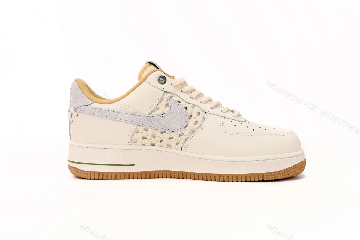 View 4 of Nike Air Force 1 Low '07 Premium NAI-KE Bamboo Weave FN0369-101