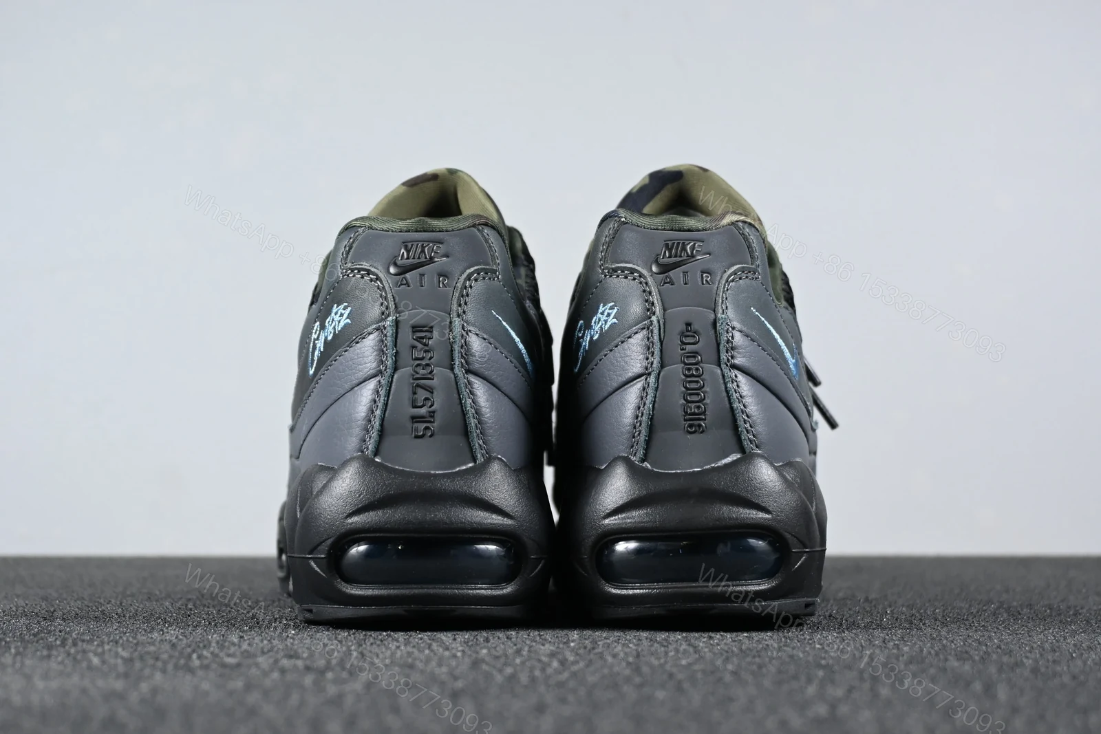 View 8 of Nike Air Max 95 SP Corteiz Aegean Storm