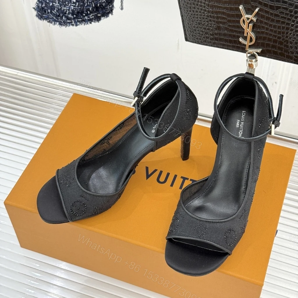 View 3 of Louis Vuitton Gala Sandal Black 1AJPS1