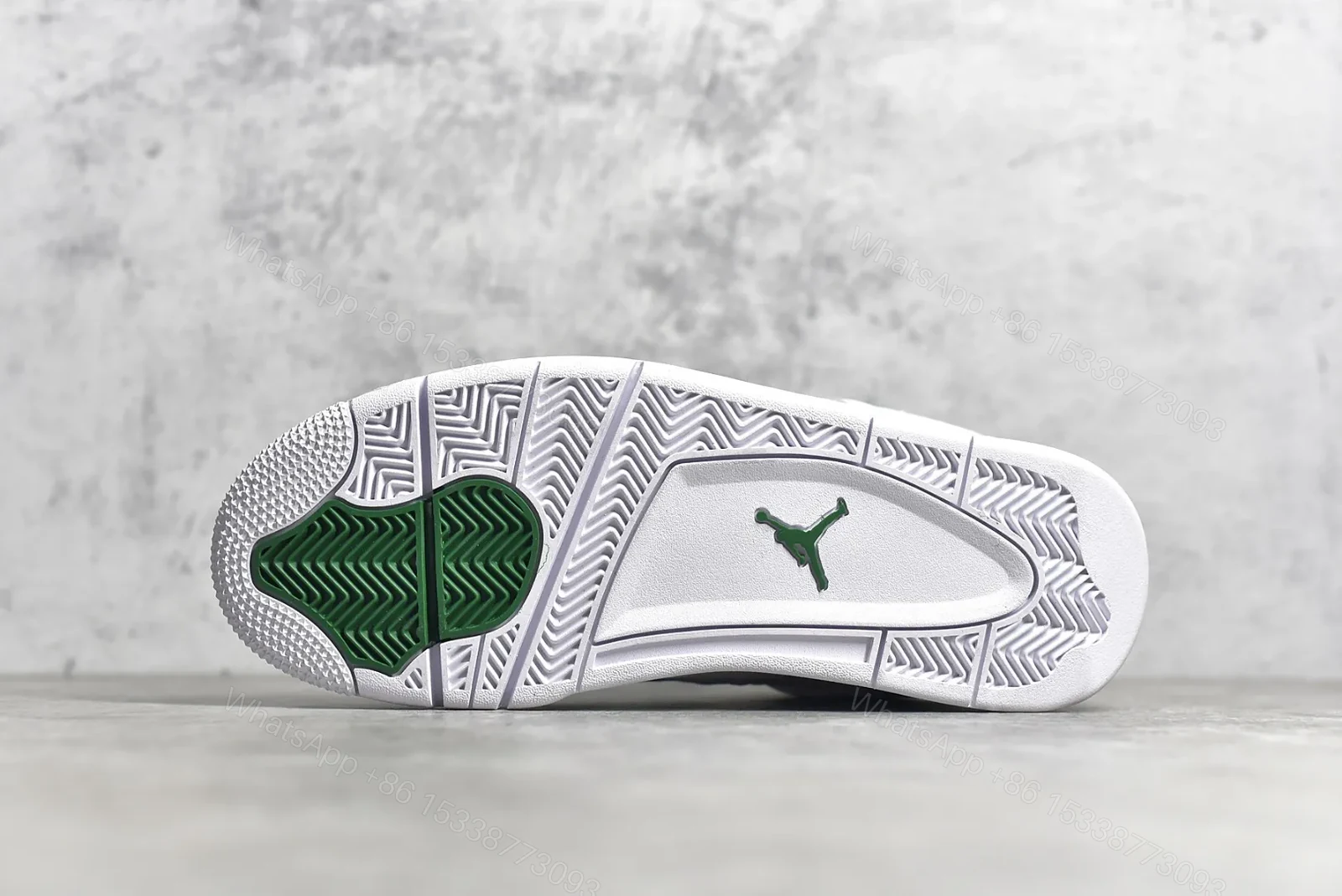View 8 of Air Jordan 4 Green Metallic Reps