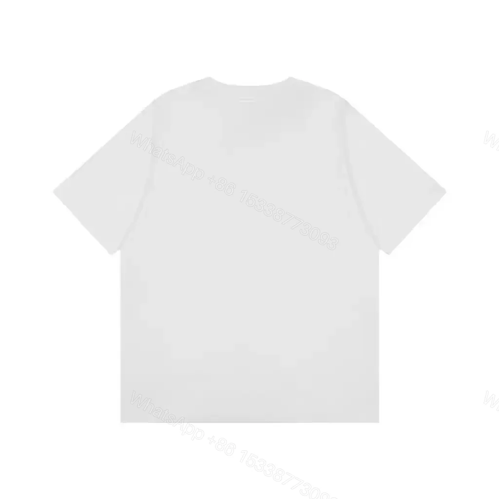 View 5 of Bonjour Tristesse Tee: Designer-Inspired Graphic, White, Boxy Fit