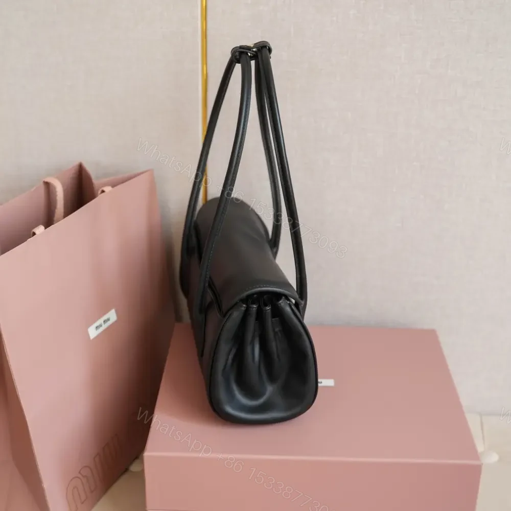 View 5 of 高仿miumiu*5BD265手提單肩包黑色免檢版