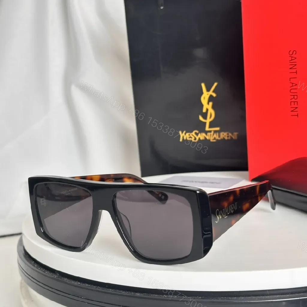View 6 of Oversized Tortoiseshell Sunglasses: Signature Luxe Eyewear with Logo Details