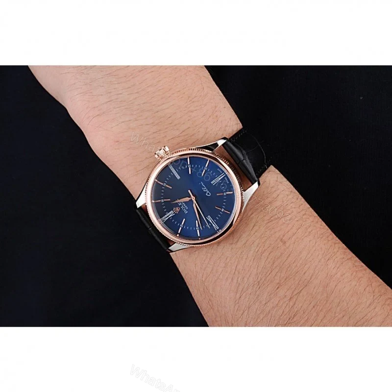 View 10 of Replica Rolex Cellini Blue Dial 622841