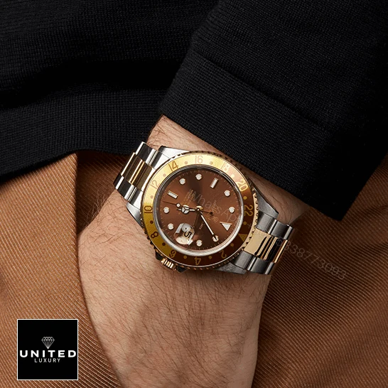 View 6 of Rolex Submariner Date 126613LN Two-Tone Dial Oyster Replica