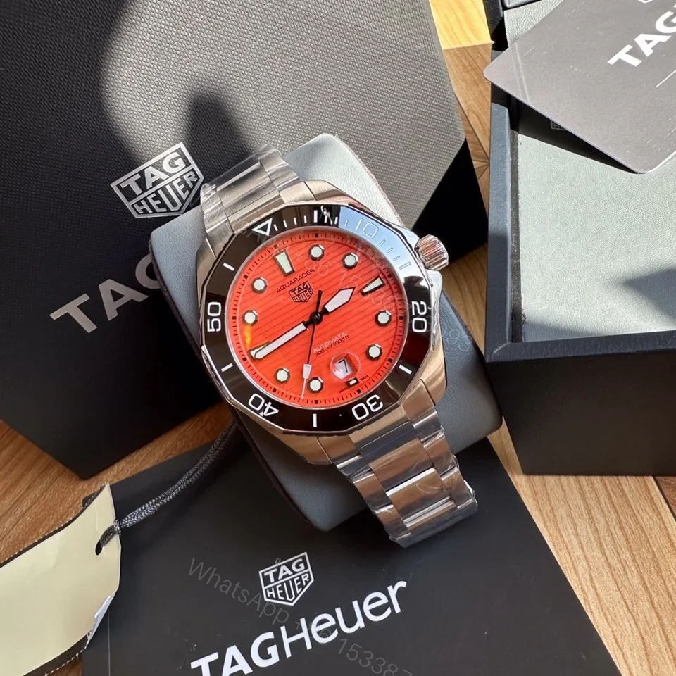 View 2 of TAG Heuer Aquaracer Professional 300 43 Orange Diver WBP201F.BA0632