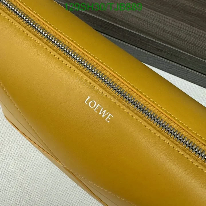 View 21 of Loewe Blue Wash Bag featuring Shiny Calfskin VD403