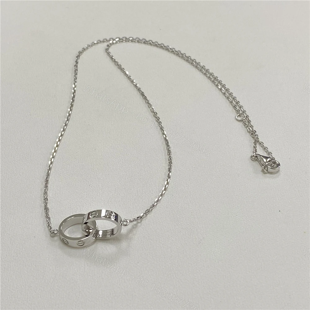 Cartier Love Link Necklace White Gold B7212500 — view 1