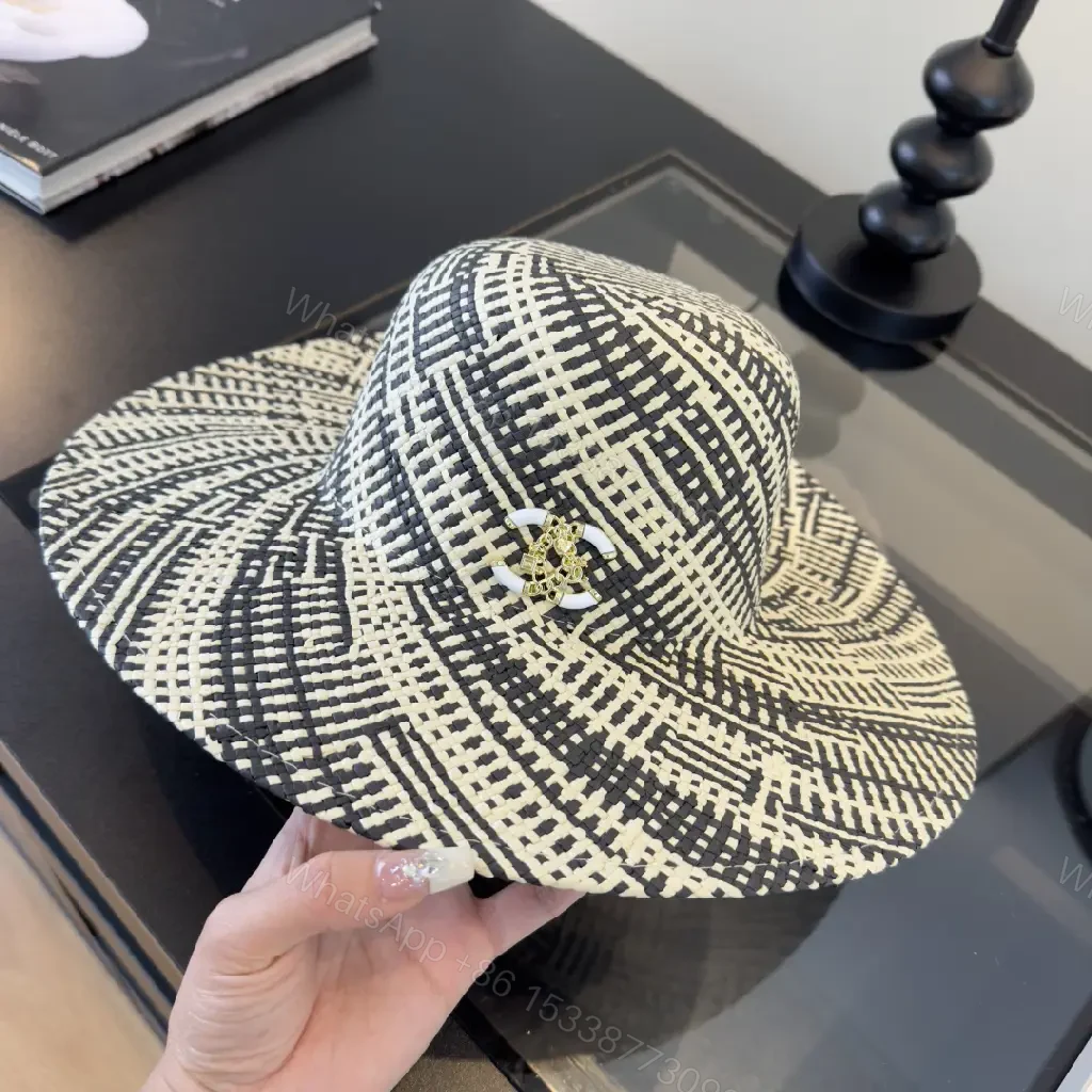 View 2 of Bold Geometric Hat with Luxe Pin—Premium Texture, All-Day Comfort