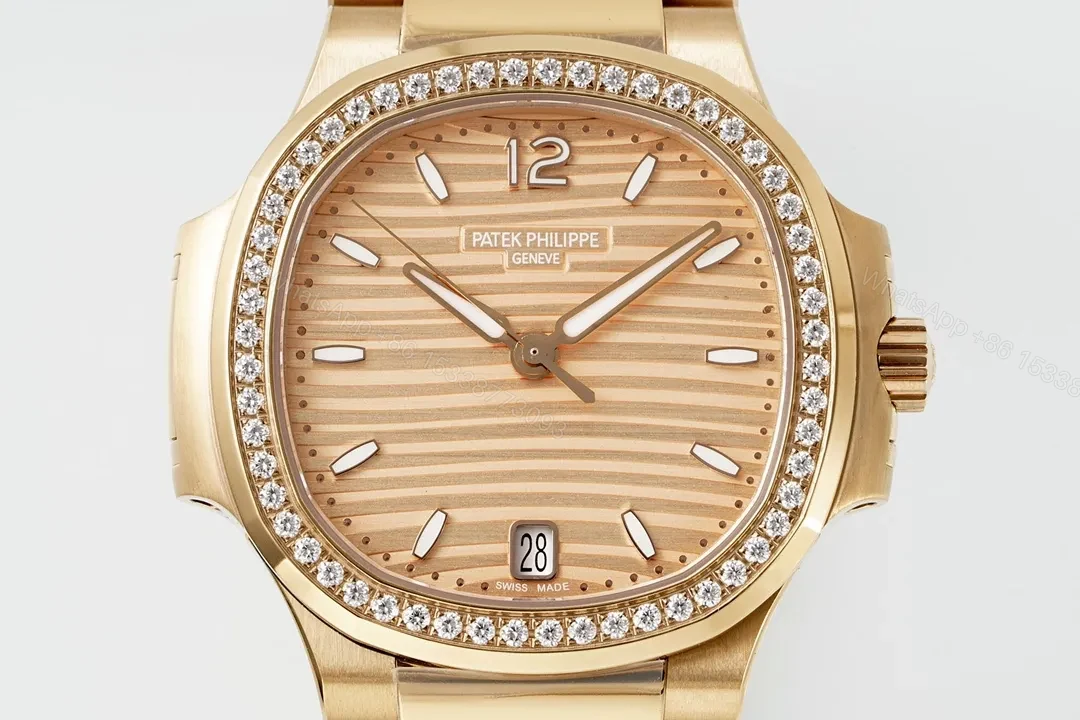 View 2 of Patek Philippe Rose Gold Nautilus Watch