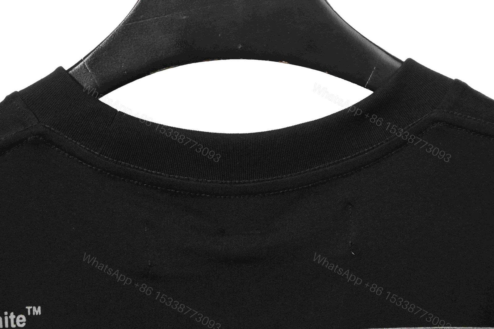 View 8 of Off-White Incomplete lines Print T-Shirt