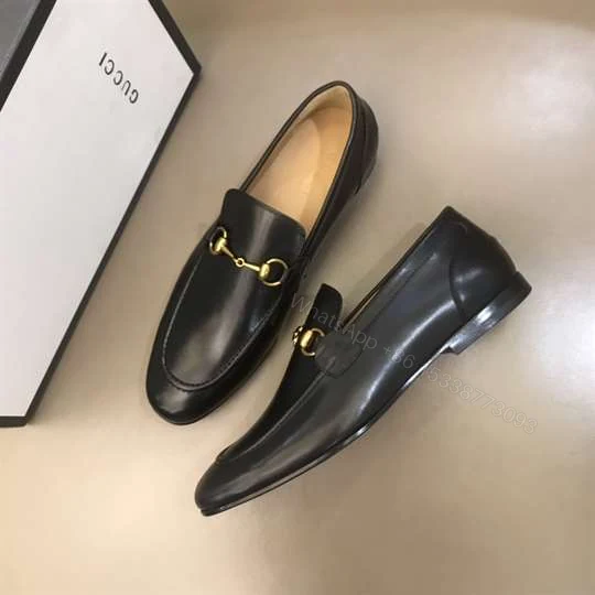 View 6 of GUCCI JORDAAN LEATHER LOAFER – LDG016