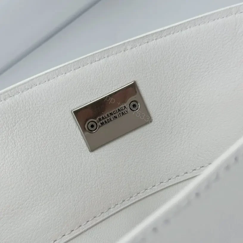 View 11 of 高仿Balenciaga*Rodeo系列V79016小牛皮手袋白銀小號號免檢版
