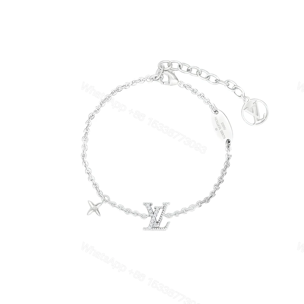 Louis Vuitton Lv Iconic Enamel Bracelet Silver M02752 — view 1