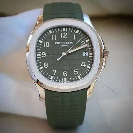 View 2 of Patek Philippe Aquanaut Green