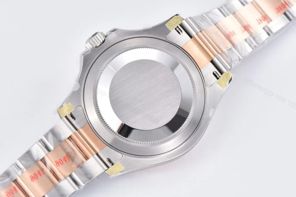 View 6 of Replica Rolex Yacht-Master 40 Brown Dial Rose Gold & Steel