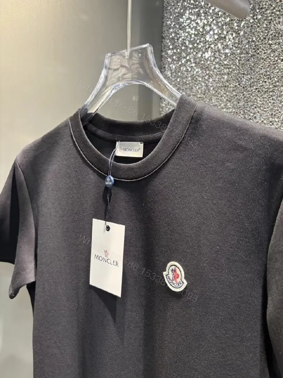 View 8 of Minimalist Black Duo: Premium Cotton-Blend Set with Logo Badge