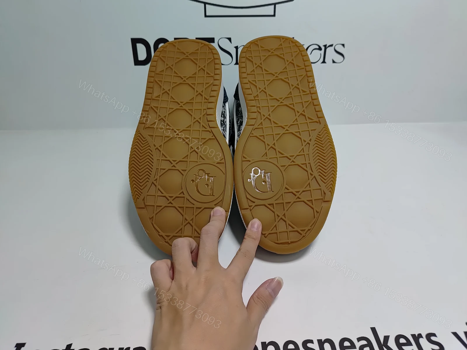 View 12 of Dior B9S Skater Tweed Navy Blue