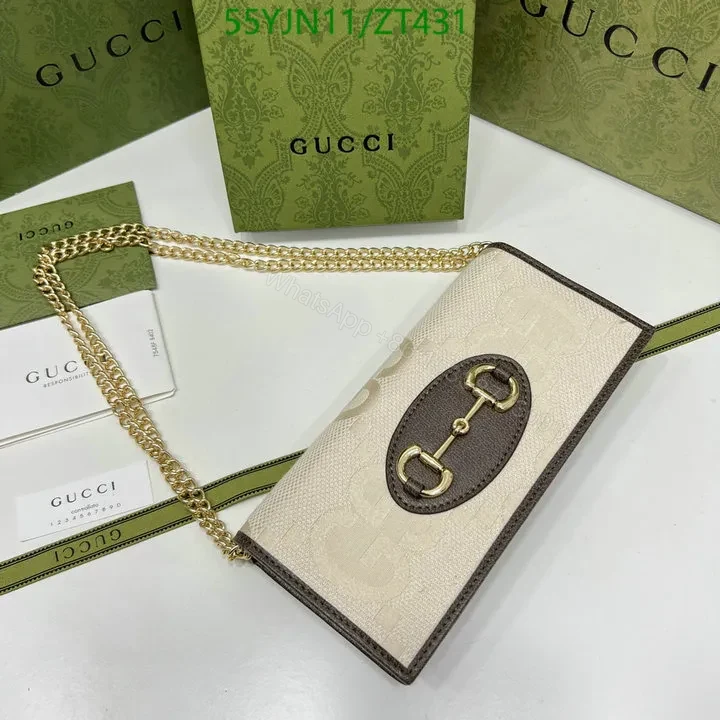 View 9 of Gucci 1955 GG Supreme Horsebit Bag Replica ST89WM